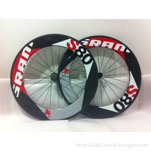 Sram S80 Clincher Bicycle Wheels Carbon Fiber Road Bike Whee